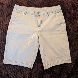 bcg khaki bermuda golf shorts size 2